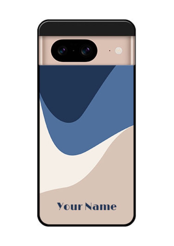 Google Pixel 8 5G Custom Glass Phone Case - Abstract Drip Art Design