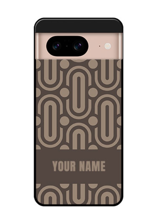 Google Pixel 8 5G Custom Glass Phone Case - Captivating Zero Pattern Design