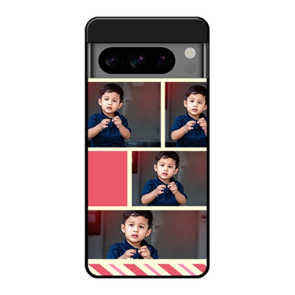 Google Pixel 8 Pro 5G Custom Glass Phone Case - Picture Upload Mobile Case Design