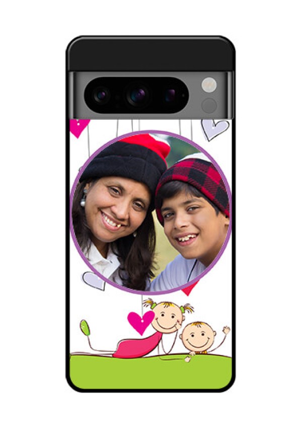 Google Pixel 8 Pro 5G Custom Glass Phone Case - Cute Kids Phone Case Design