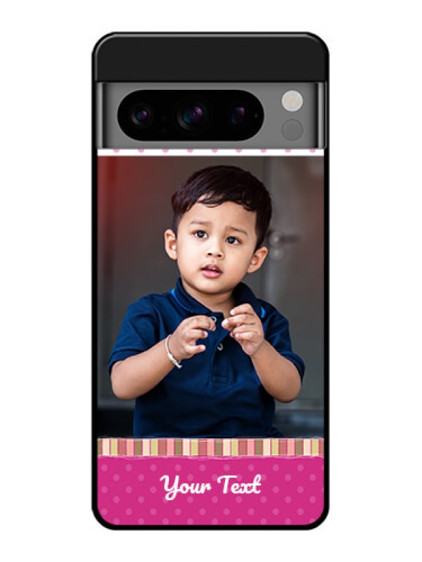 Custom Google Pixel 8 Pro 5G Custom Glass Phone Case - Cute Girls Cover Design