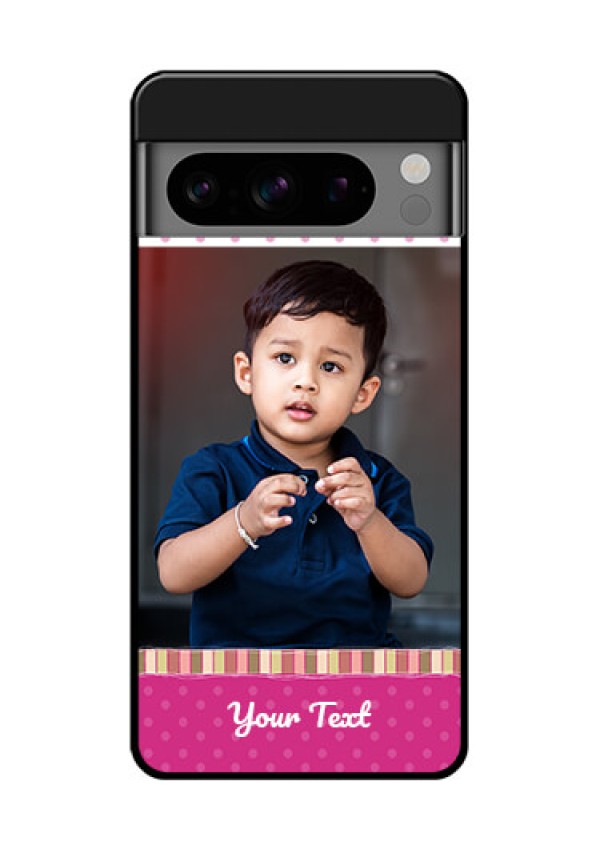 Google Pixel 8 Pro 5G Custom Glass Phone Case - Cute Girls Cover Design