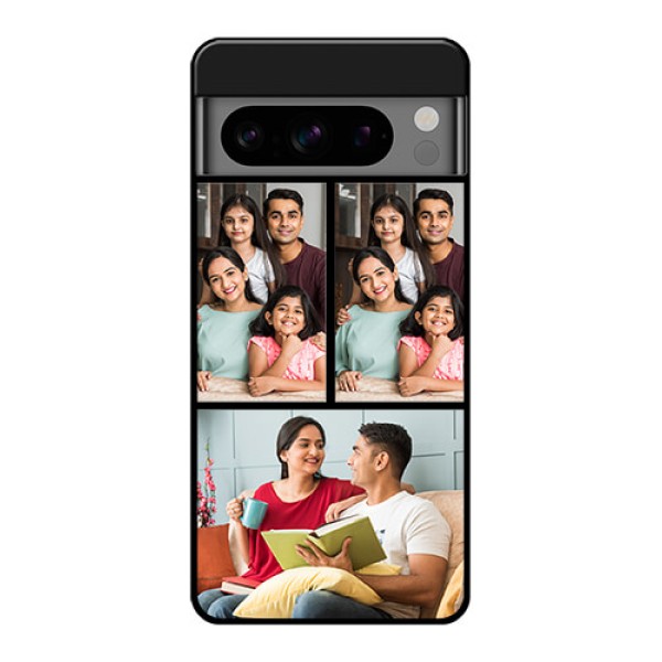 Google Pixel 8 Pro 5G Custom Glass Phone Case - Bulk Pic Upload Design