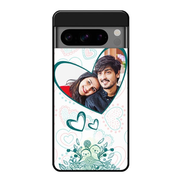 Google Pixel 8 Pro 5G Custom Glass Phone Case - Premium Couple Design