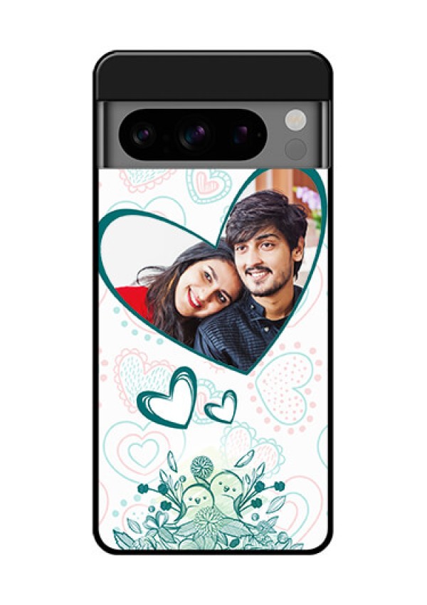 Google Pixel 8 Pro 5G Custom Glass Phone Case - Premium Couple Design
