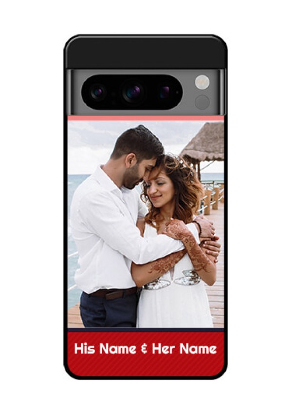 Google Pixel 8 Pro 5G Custom Glass Phone Case - Colorful Case Design