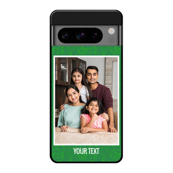 Google Pixel 8 Pro 5G Custom Glass Phone Case - Picture Upload Design