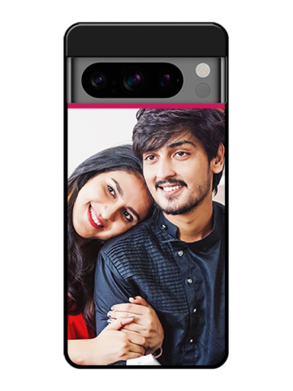 Custom Google Pixel 8 Pro 5G Custom Glass Phone Case - Anniversary Cover Design