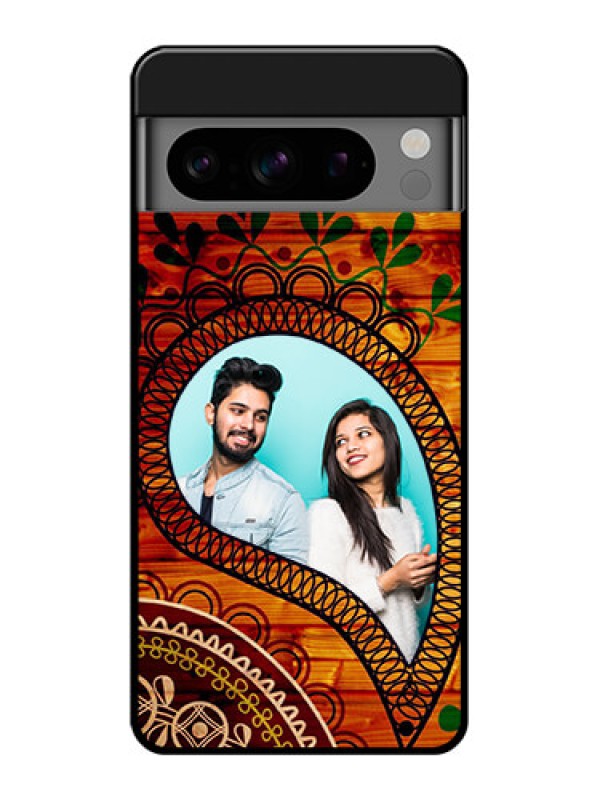 Custom Google Pixel 8 Pro 5G Custom Glass Phone Case - Abstract Colorful Design