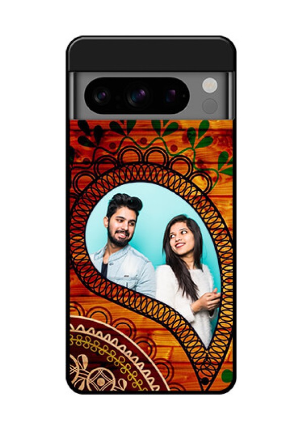 Google Pixel 8 Pro 5G Custom Glass Phone Case - Abstract Colorful Design