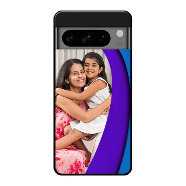 Google Pixel 8 Pro 5G Custom Glass Phone Case - Simple Pattern Design