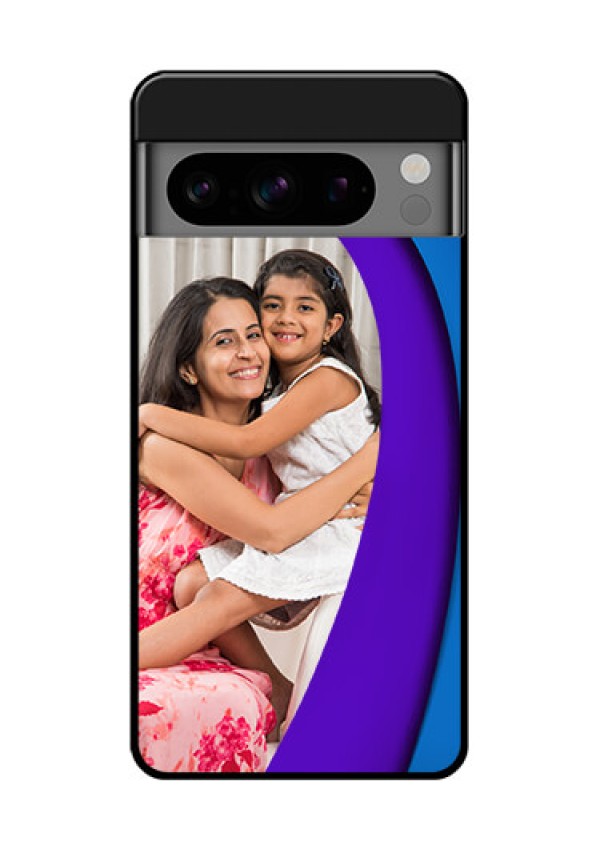 Google Pixel 8 Pro 5G Custom Glass Phone Case - Simple Pattern Design