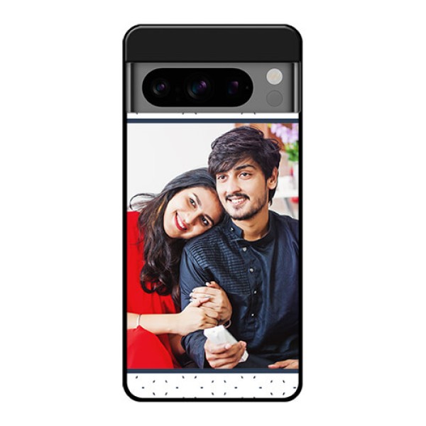 Google Pixel 8 Pro 5G Custom Glass Phone Case - Premium Dot Design