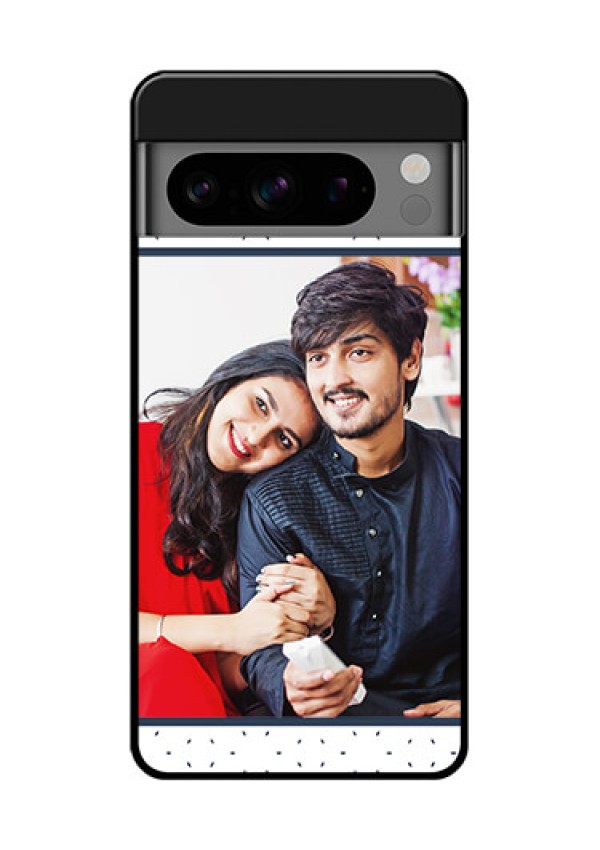 Google Pixel 8 Pro 5G Custom Glass Phone Case - Premium Dot Design