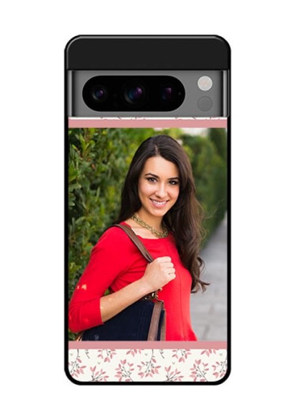 Google Pixel 8 Pro 5G Custom Glass Phone Case - Stunning Floral Design