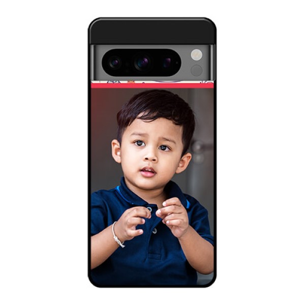 Google Pixel 8 Pro 5G Custom Glass Phone Case - Premium Floral Design