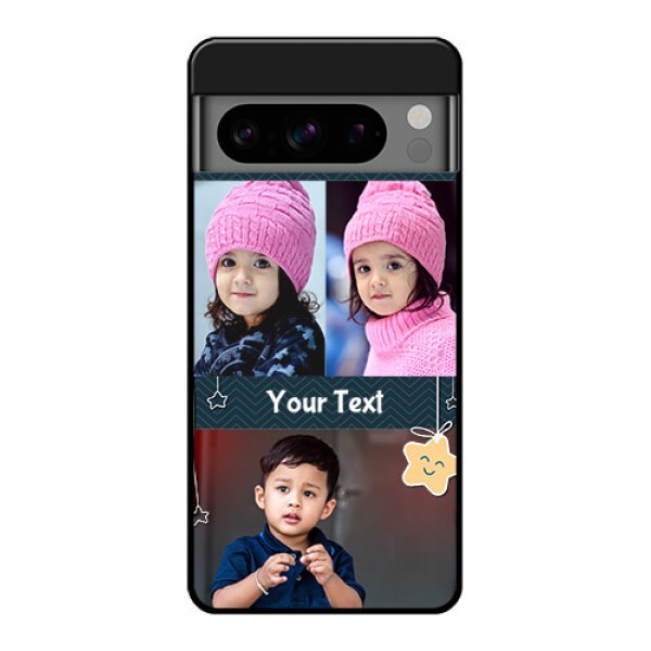 Google Pixel 8 Pro 5G Custom Glass Phone Case - Hanging Stars Design