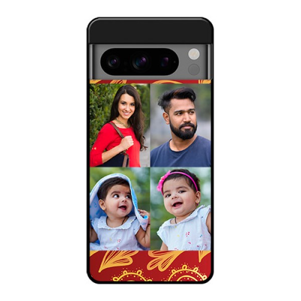 Google Pixel 8 Pro 5G Custom Glass Phone Case - 4 Image Traditional Design