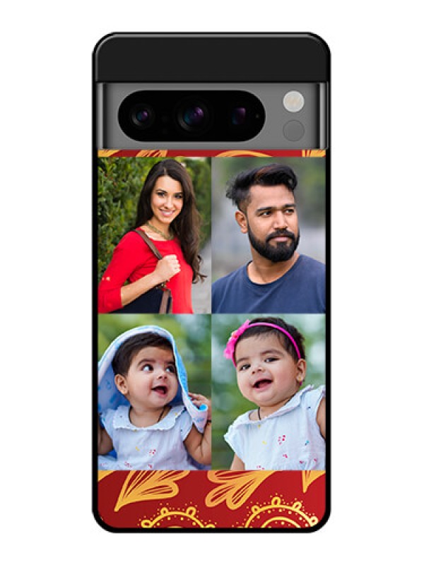 Custom Google Pixel 8 Pro 5G Custom Glass Phone Case - 4 Image Traditional Design