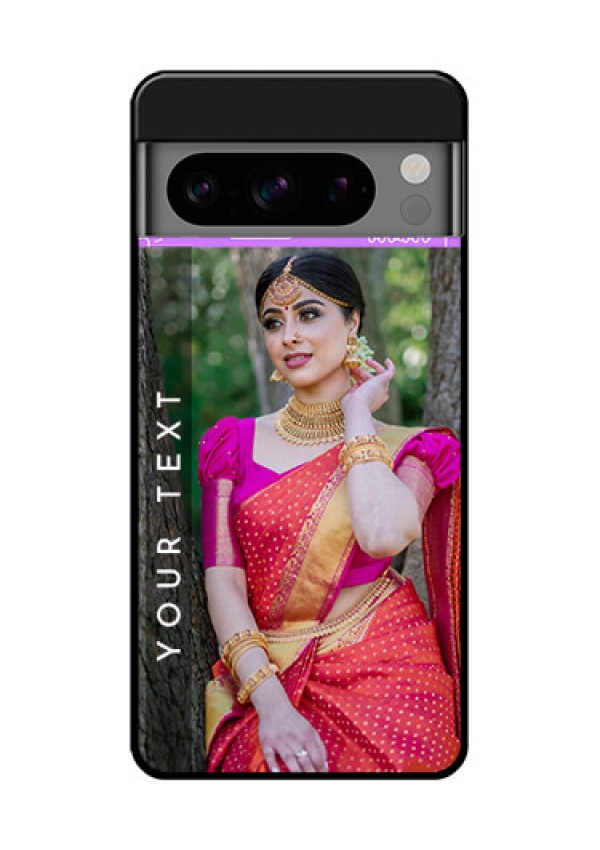 Google Pixel 8 Pro 5G Custom Glass Phone Case - Birthday Icons Design