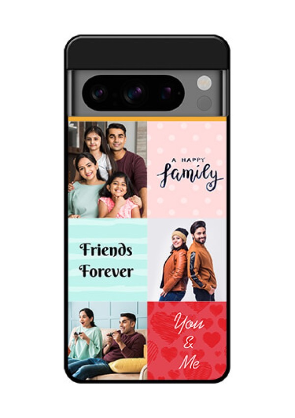 Google Pixel 8 Pro 5G Custom Glass Phone Case - Images With Quotes Design