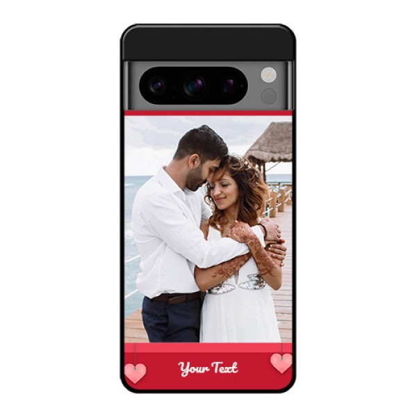Google Pixel 8 Pro 5G Custom Glass Phone Case - Valentines Day Design