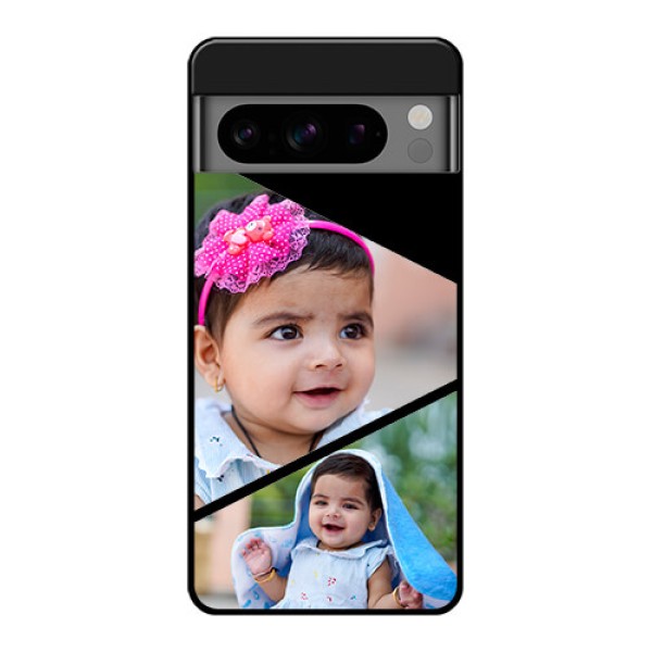 Google Pixel 8 Pro 5G Custom Glass Phone Case - Semi Cut Design