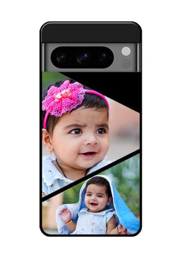 Google Pixel 8 Pro 5G Custom Glass Phone Case - Semi Cut Design