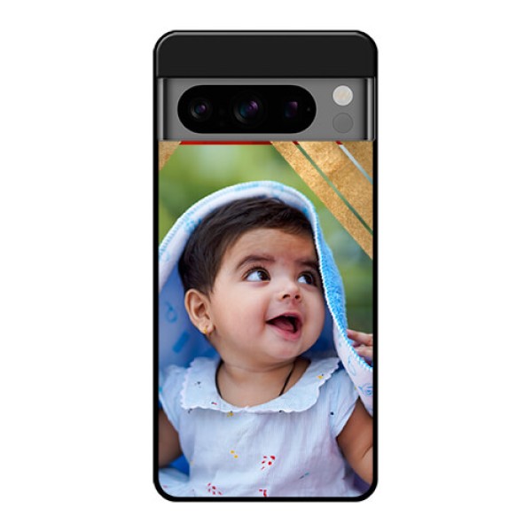 Google Pixel 8 Pro 5G Custom Glass Phone Case - Gradient Abstract Texture Design