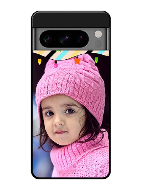 Custom Google Pixel 8 Pro 5G Custom Glass Phone Case - Lights Hanging Design