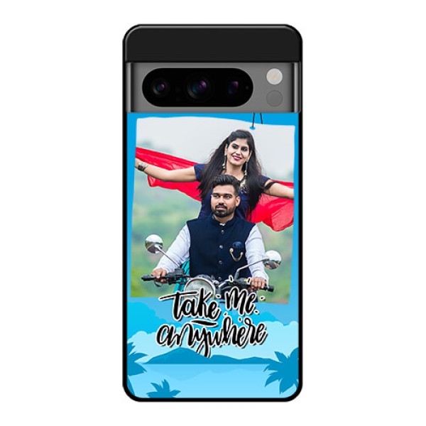 Google Pixel 8 Pro 5G Custom Glass Phone Case - Traveller Design
