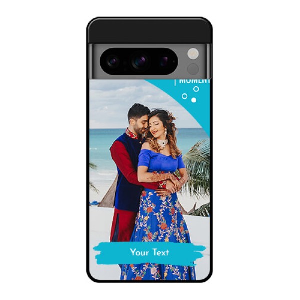 Google Pixel 8 Pro 5G Custom Glass Phone Case - Happy Moment Design