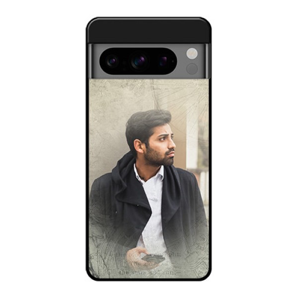 Google Pixel 8 Pro 5G Custom Glass Phone Case - With Vintage Design