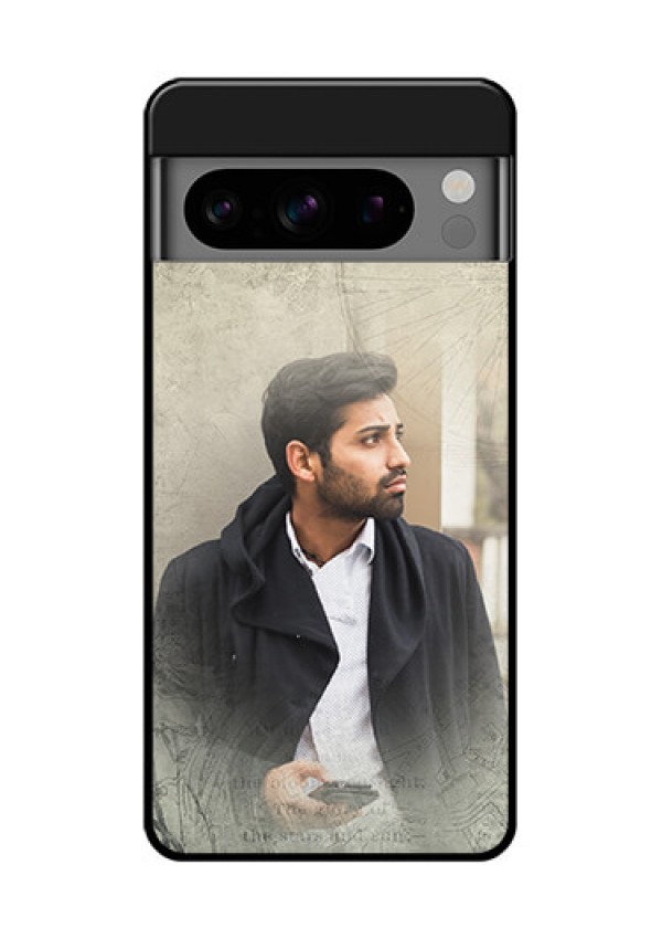 Google Pixel 8 Pro 5G Custom Glass Phone Case - With Vintage Design