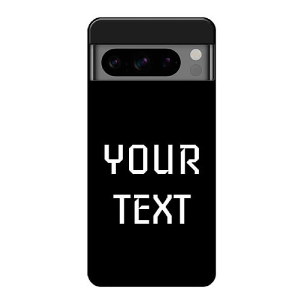 Google Pixel 8 Pro 5G Custom Glass Phone Case - Your Name Design