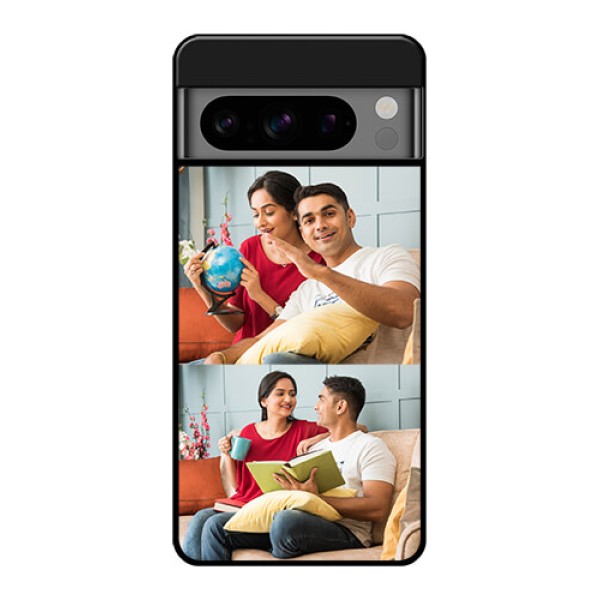 Google Pixel 8 Pro 5G Custom Glass Phone Case - 2 Images Design