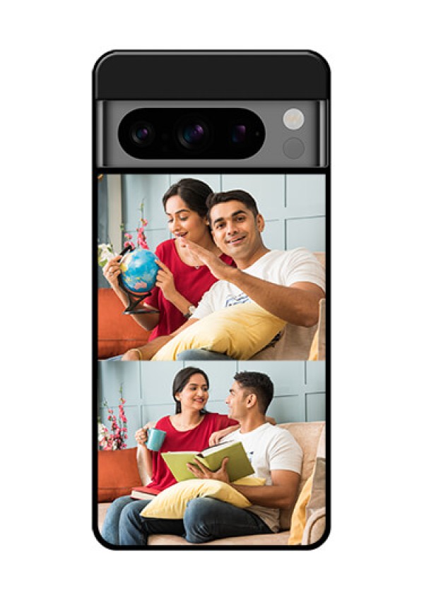 Google Pixel 8 Pro 5G Custom Glass Phone Case - 2 Images Design