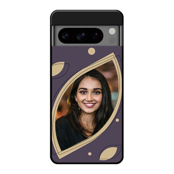Google Pixel 8 Pro 5G Custom Glass Phone Case - Falling Leaf Design