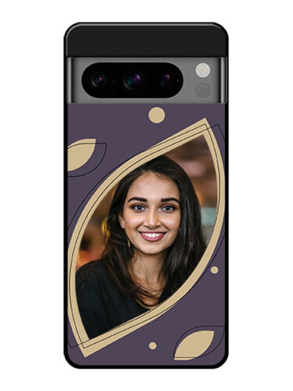 Custom Google Pixel 8 Pro 5G Custom Glass Phone Case - Falling Leaf Design