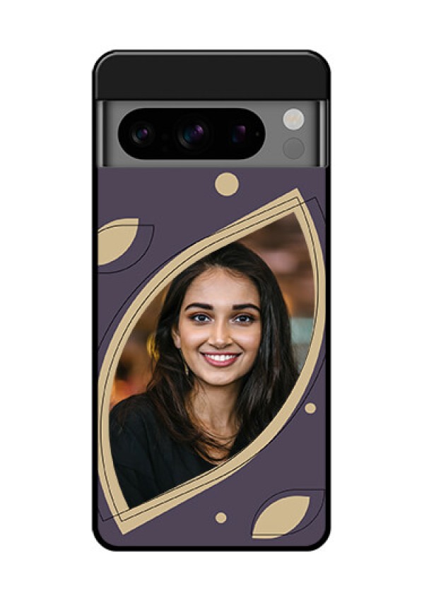 Google Pixel 8 Pro 5G Custom Glass Phone Case - Falling Leaf Design