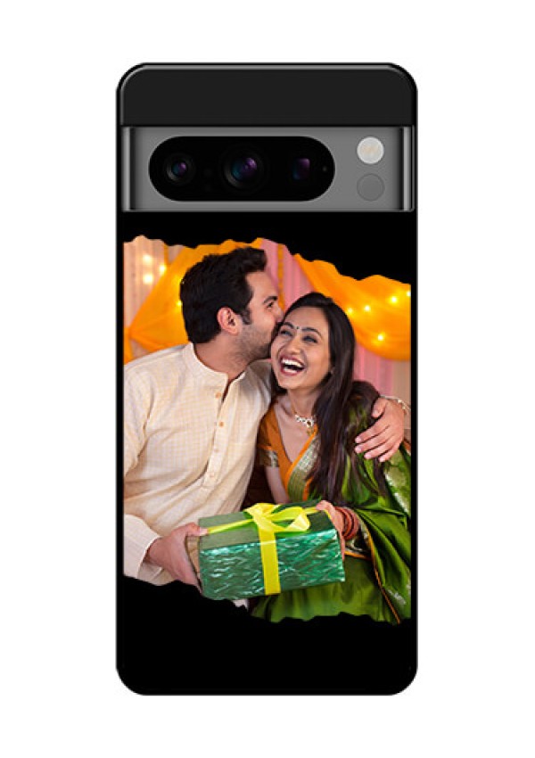 Google Pixel 8 Pro 5G Custom Glass Phone Case - Tear - Off Design