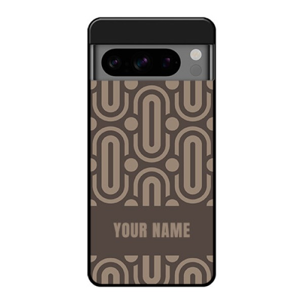 Google Pixel 8 Pro 5G Custom Glass Phone Case - Captivating Zero Pattern Design