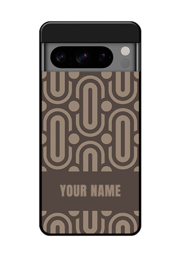 Google Pixel 8 Pro 5G Custom Glass Phone Case - Captivating Zero Pattern Design