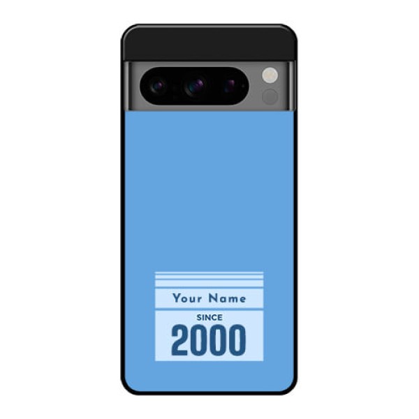 Google Pixel 8 Pro 5G Custom Glass Phone Case - Custom Year Of Birth Design