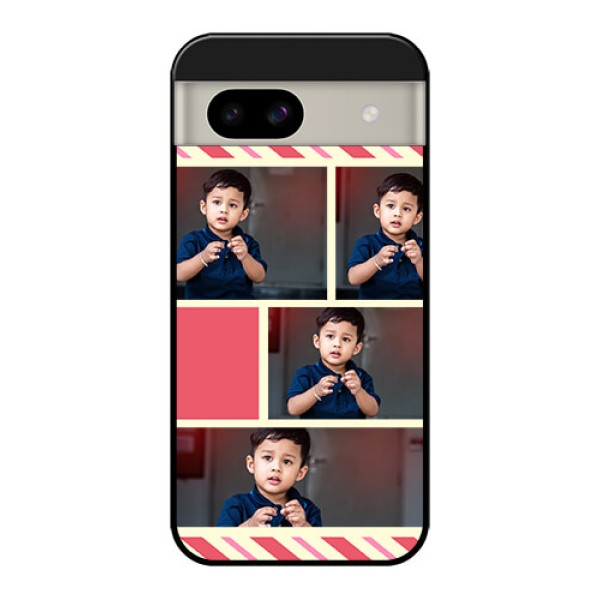 Google Pixel 8A 5G Custom Glass Phone Case - Picture Upload Mobile Case Design