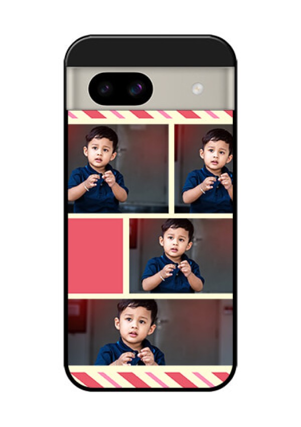 Google Pixel 8A 5G Custom Glass Phone Case - Picture Upload Mobile Case Design