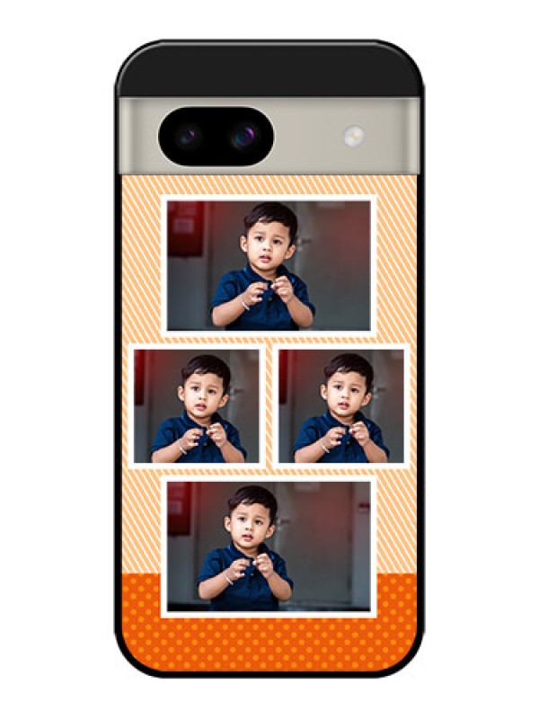 Custom Google Pixel 8A 5G Custom Glass Phone Case - Bulk Photos Upload Design