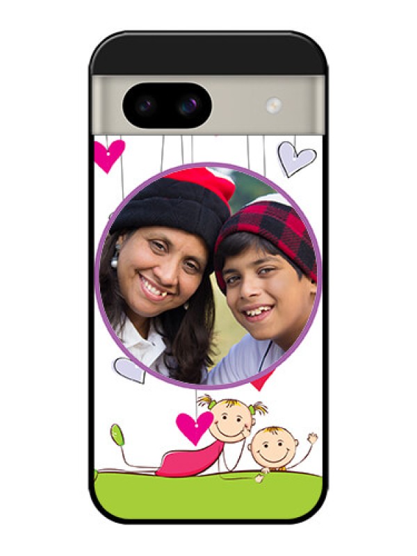 Custom Google Pixel 8A 5G Custom Glass Phone Case - Cute Kids Phone Case Design