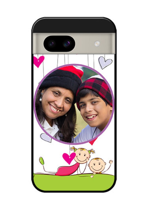 Google Pixel 8A 5G Custom Glass Phone Case - Cute Kids Phone Case Design