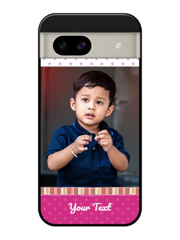 Custom Google Pixel 8A 5G Custom Glass Phone Case - Cute Girls Cover Design